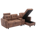 United We Win Storage Sofa Living Room Sofa Cozy Sectional Sofa Coffee Polyester