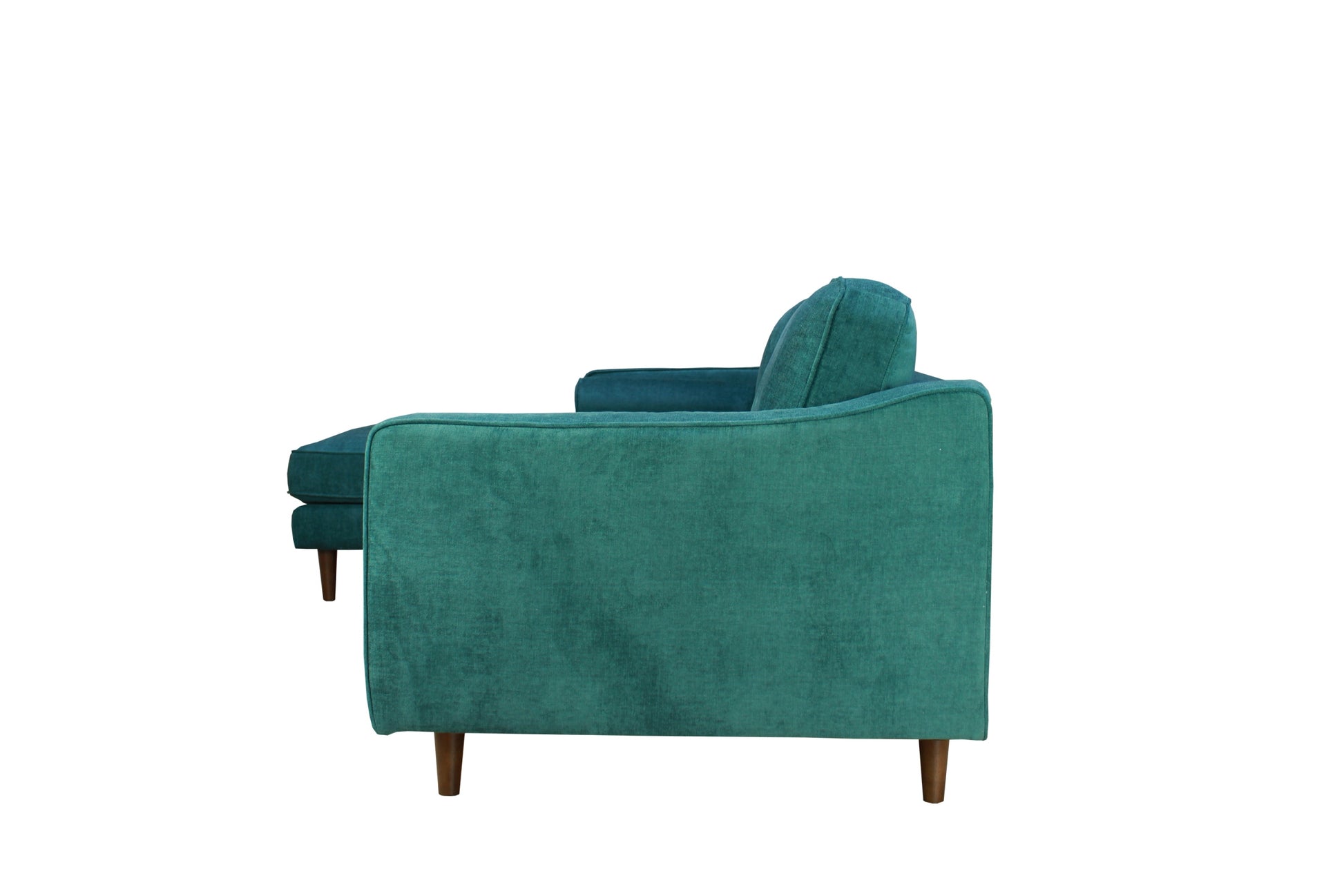 Anderson Laf Sectional Turquoise Blue Upholstered