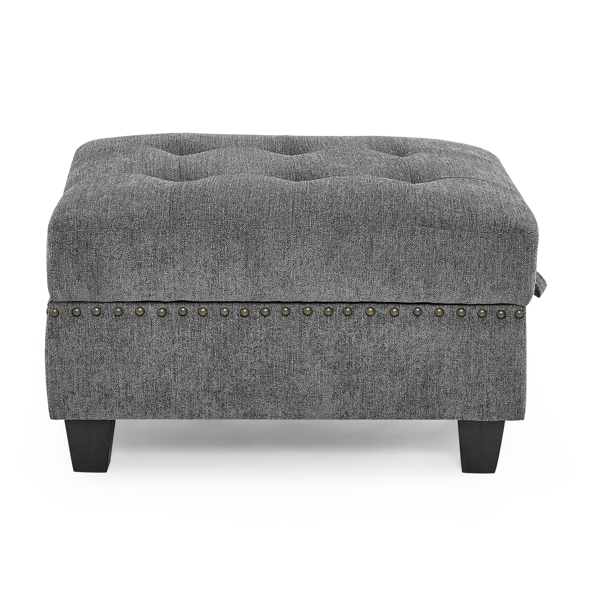 U Shape Modular Sectional Sofa,Diy Combination,Includes Four Single Chair And Two Corner,Grey Chenille Grey Chenille