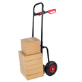 Heavy Duty Manual Truck With Double Handles 330 Lb Steel Trolley For Moving Heavy Platform Truck With 10 