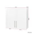 Stackable Wall Mounted Storage Cabinet, 11.81 