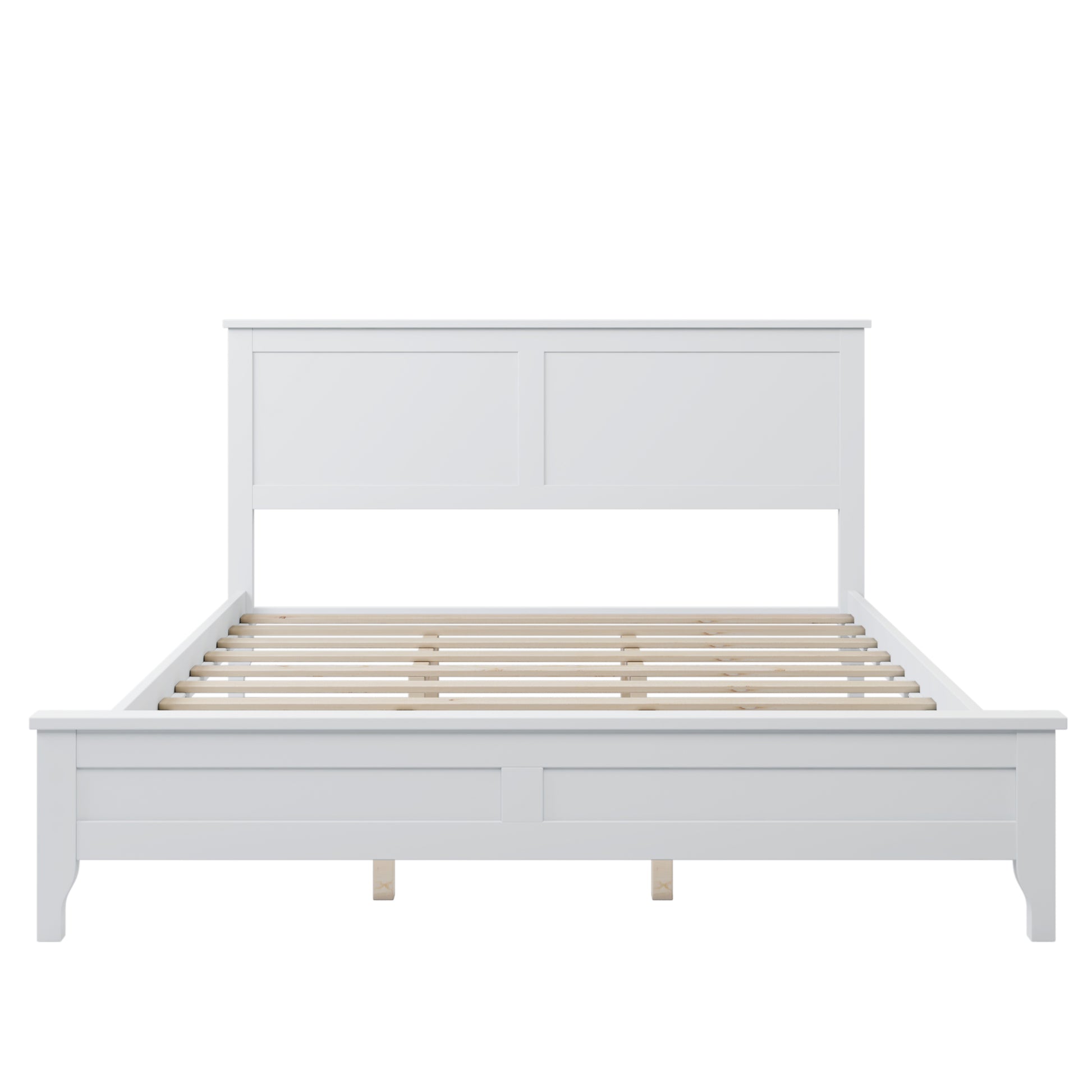 White Solid Wood 3 Pieces Queen Bedroom Sets Old Sku:Bs315101Aak Queen White 3 Piece Set Solid Wood