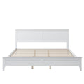 White Solid Wood 3 Pieces King Bedroom Sets Old Sku:Bs300026Aak King White 3 Piece Set Solid Wood