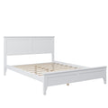 White Solid Wood 3 Pieces Full Bedroom Sets Old Sku:Bs315100Aak White Solid Wood