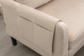 United We Win Sectional Sofa Reversible Sectional Sleeper Sectional Sofa With Storage Chaise Beige Polyester