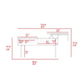 Westover Rectangle Lift Top Coffee Table Carbon Espresso And Onyx Brown Particle Board
