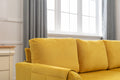 United We Win Sectional Sofa Reversible Sectional Sleeper Sectional Sofa With Storage Chaise Mustard Polyester