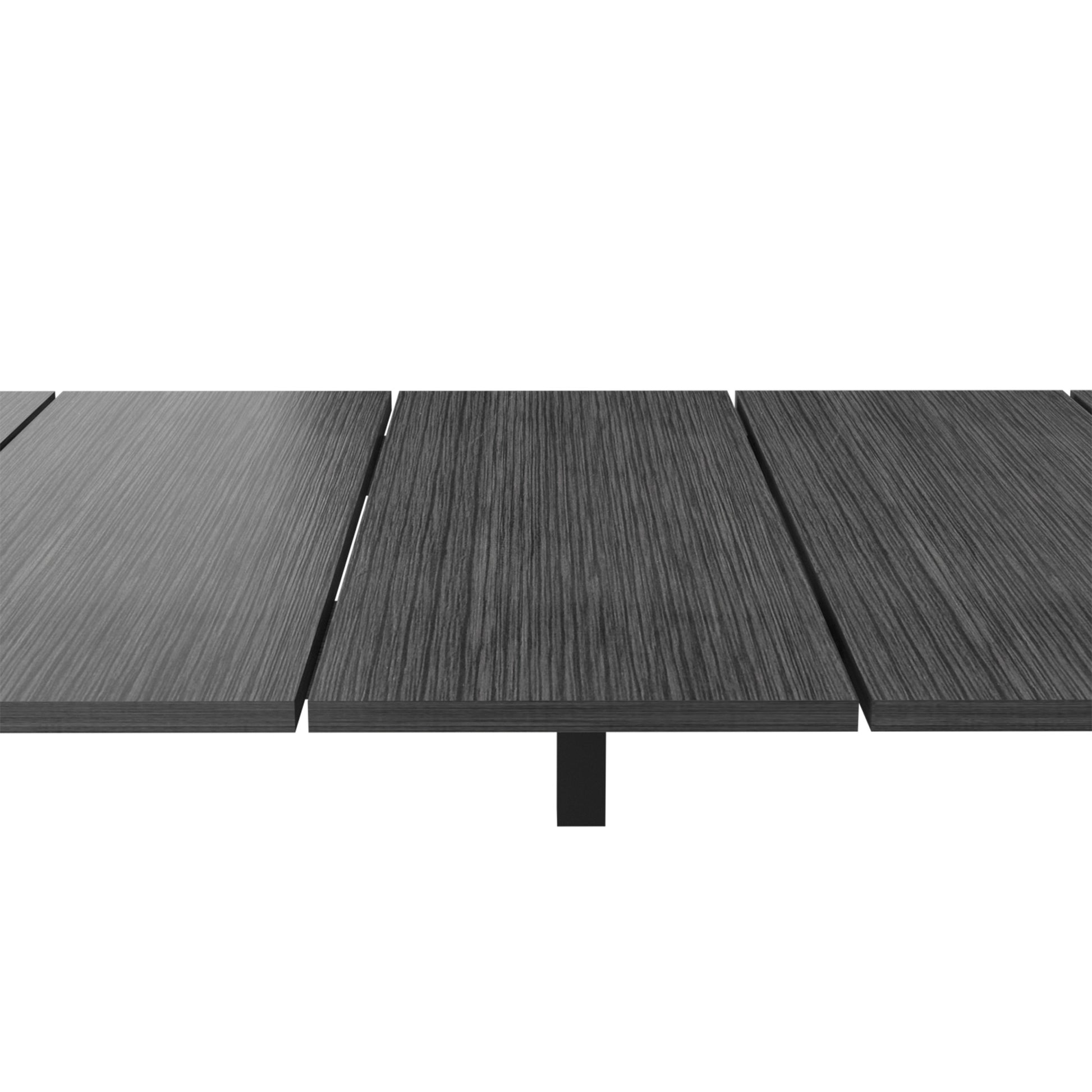 Nimmo Twin Bed Frame Smokey Oak Twin Gray Particle Board