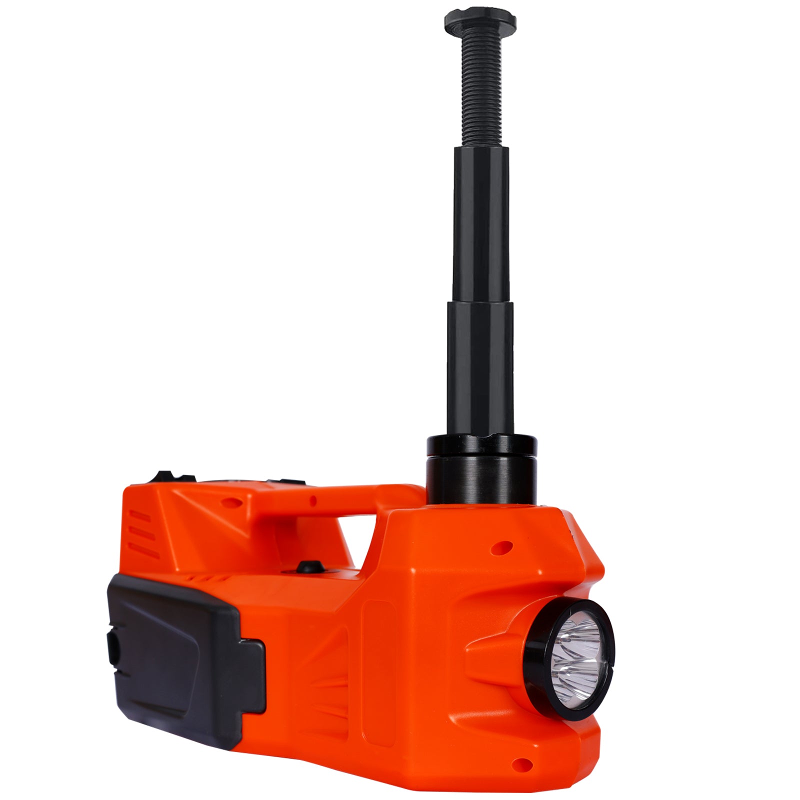 Electric Car Jack Kit,5T 12V,4In 1 Floor Jack,Hydraulic Car Jack Lift With Electric Impact Wrench For Suv ,Mpv Sedan Orange Plastic