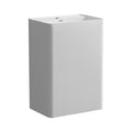 Fs507 600 Solid Surface Basin White Solid Surface