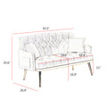 Pink Teddy Fabric 2 Seater Sofa Pink Engineered Wood