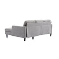 United We Win Sectional Sofa Reversible Sectional Sleeper Sectional Sofa With Storage Chaise Light Gray Linen