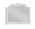 Jaqueline Mirror Antique White Finish Bd01435 Antique White Mdf