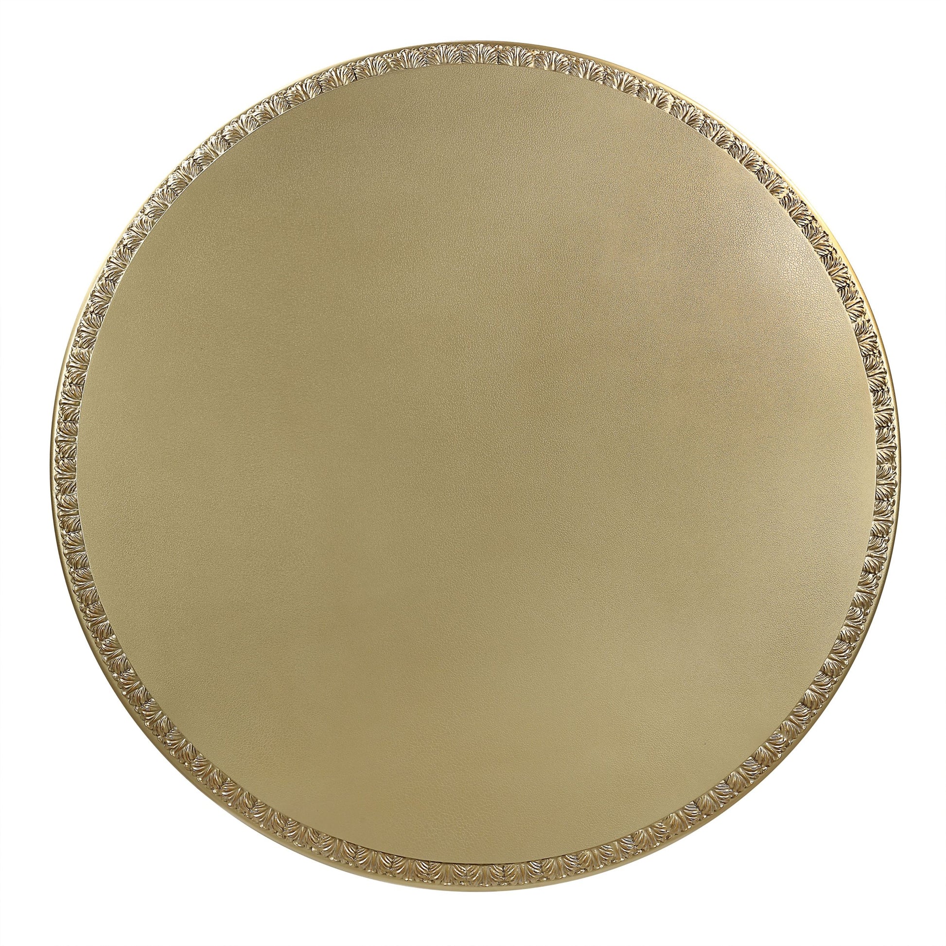 Bernadette Dining Table Gold Finish Dn01469 Gold Mdf