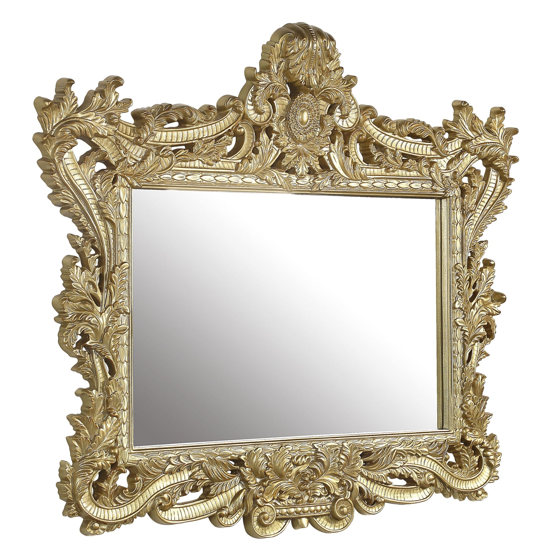 Bernadette Mirror Gold Finish Bd01476 Gold Mdf