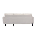 United We Win Sectional Sofa Reversible Sectional Sleeper Sectional Sofa With Storage Chaise Beige Polyester