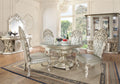 Sandoval Dining Table Champagne Finish Dn01493 Champagne Mdf