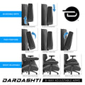 Next Gen Ergonomic Gaming Chair, 8 Way Adjustable Arm Rest, Multi Tilt, Steel Frame In Yellow Yellow Foam