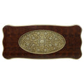 Cabriole Dining Table Gold Finish Dn01482 Gold Mdf