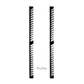 Wall Mounted Media Storage Pack Of 4 Black Plastic