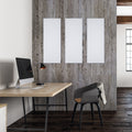 Sound Absorbing, Acoustic Panels, Light Weight In White Pack Of 5 White Polyester