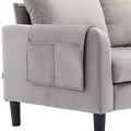 United We Win Sectional Sofa Reversible Sectional Sleeper Sectional Sofa With Storage Chaise Gray Polyester