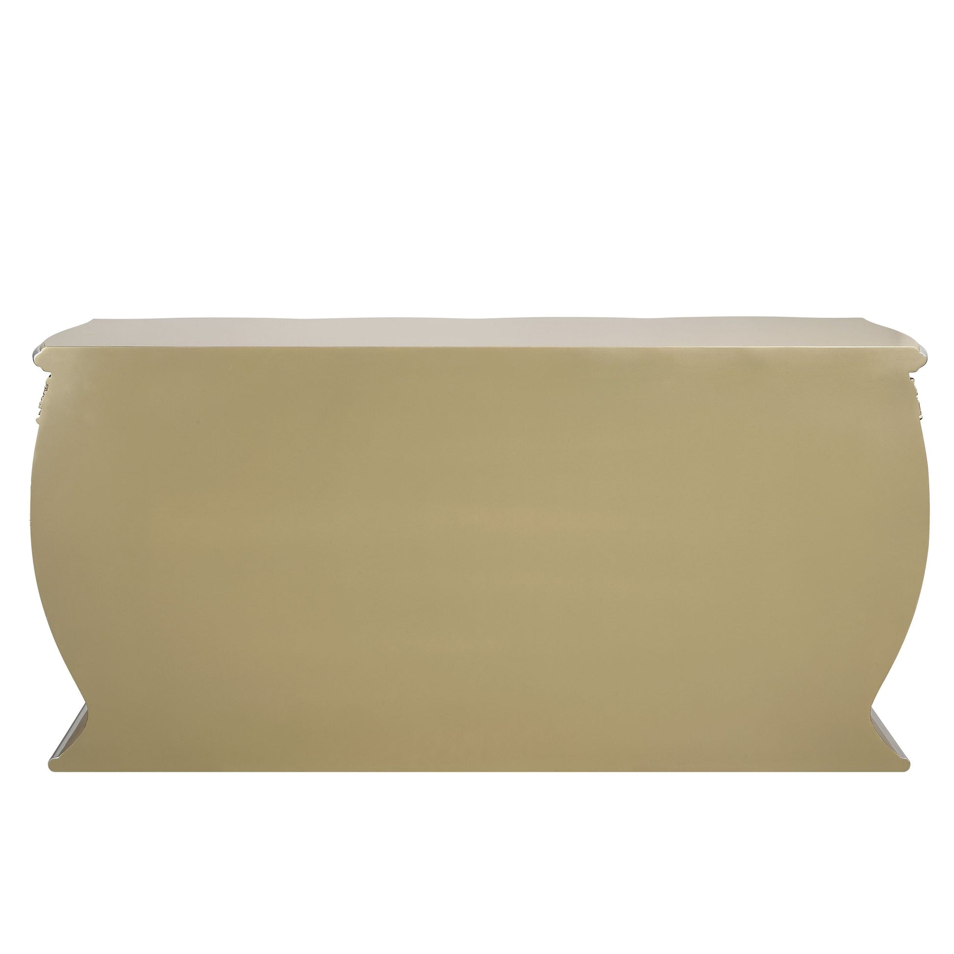 Bernadette Server Gold Finish Dn01473 Gold Mdf