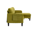 United We Win Sectional Sofa Reversible Sectional Sleeper Sectional Sofa With Storage Chaise Olive Polyester