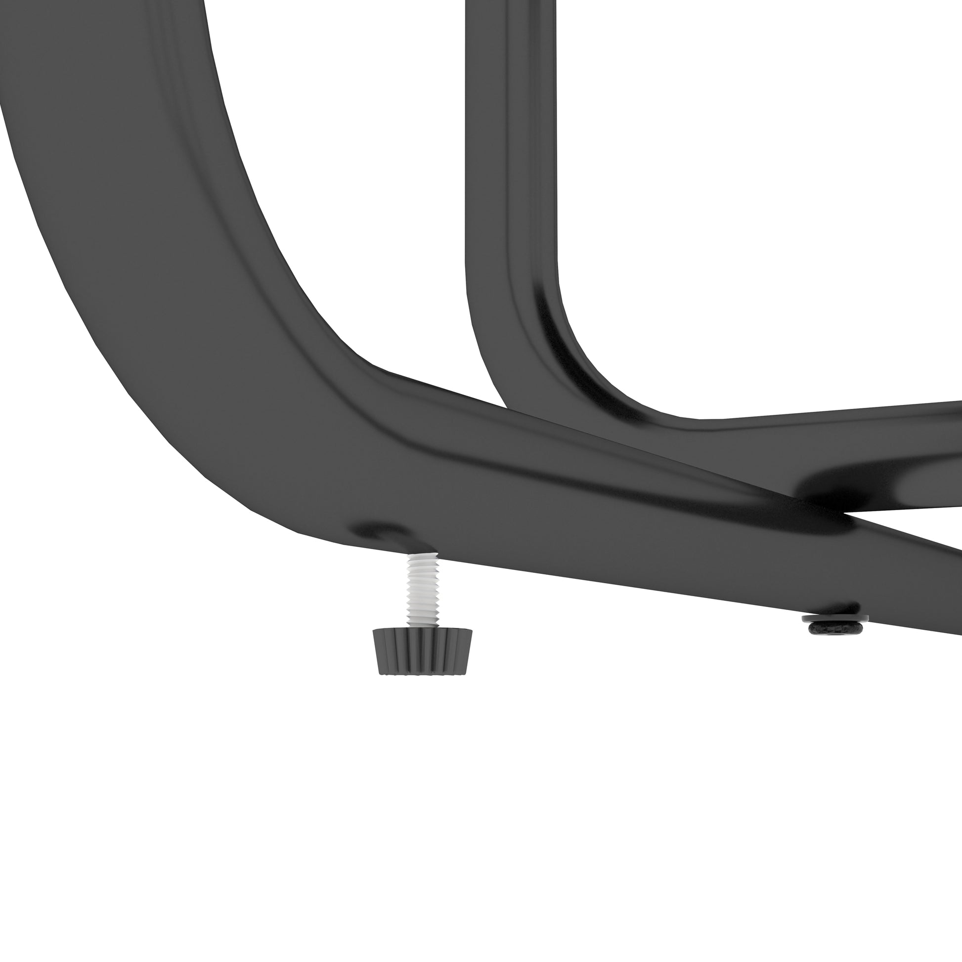 5 Piece Rectangle Dining Table Set With Metal Frame, Tempered Glass Dining Table For Kitchen Room, Black Black Glass