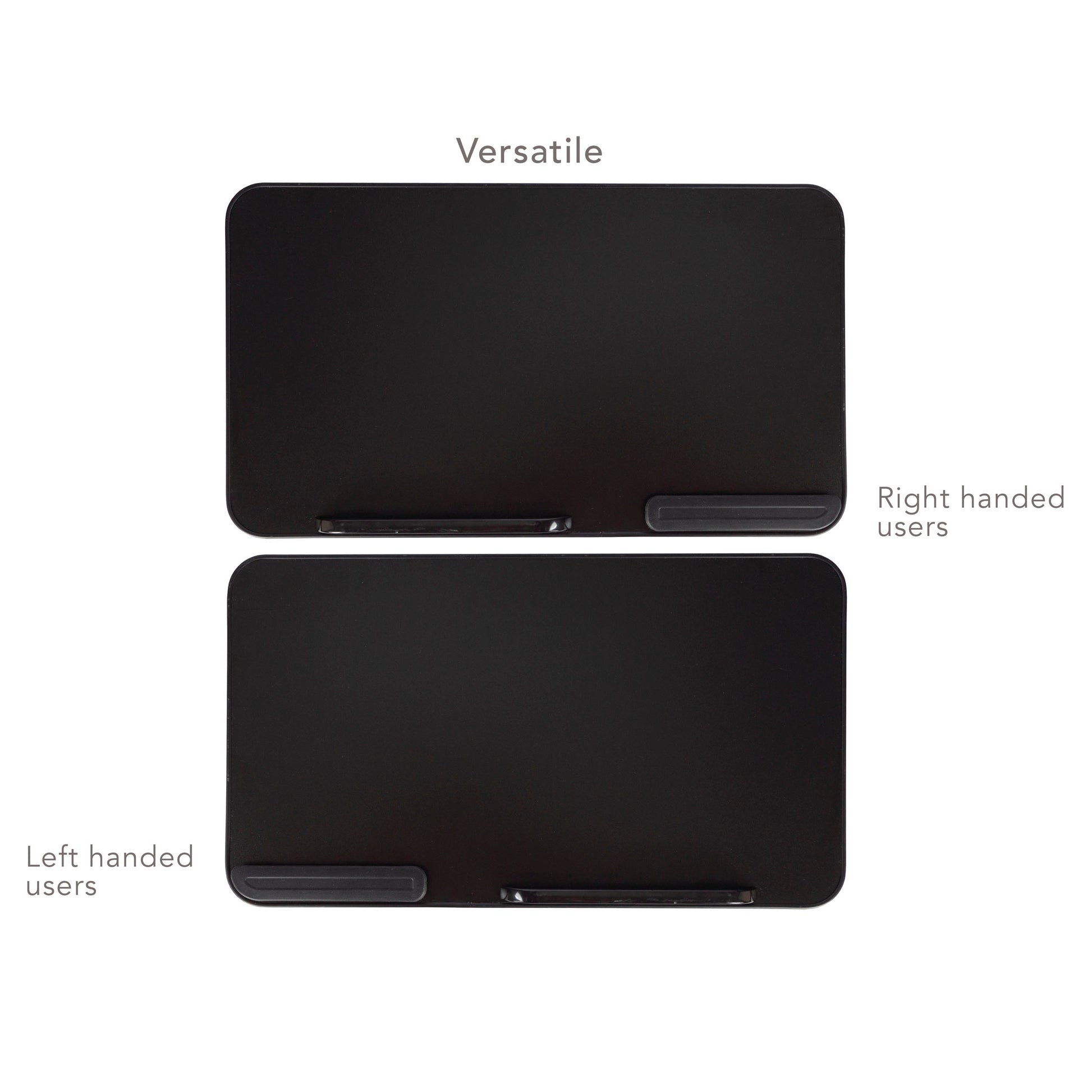 Portable Laptop Tray, Tilting, Lightweight And Height Adjustable Black Metal