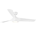 56 In.Intergrated Led Ceiling Fan With White Abs Blade White Abs