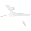 56 In.Intergrated Led Ceiling Fan With White Abs Blade White Abs