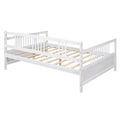 Full Size Daybed With Support Legs, White Old Sku: Wf191900Aak White Solid Wood