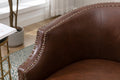 Coolmore Swivel Chair Living Room Chair Coffee Metal