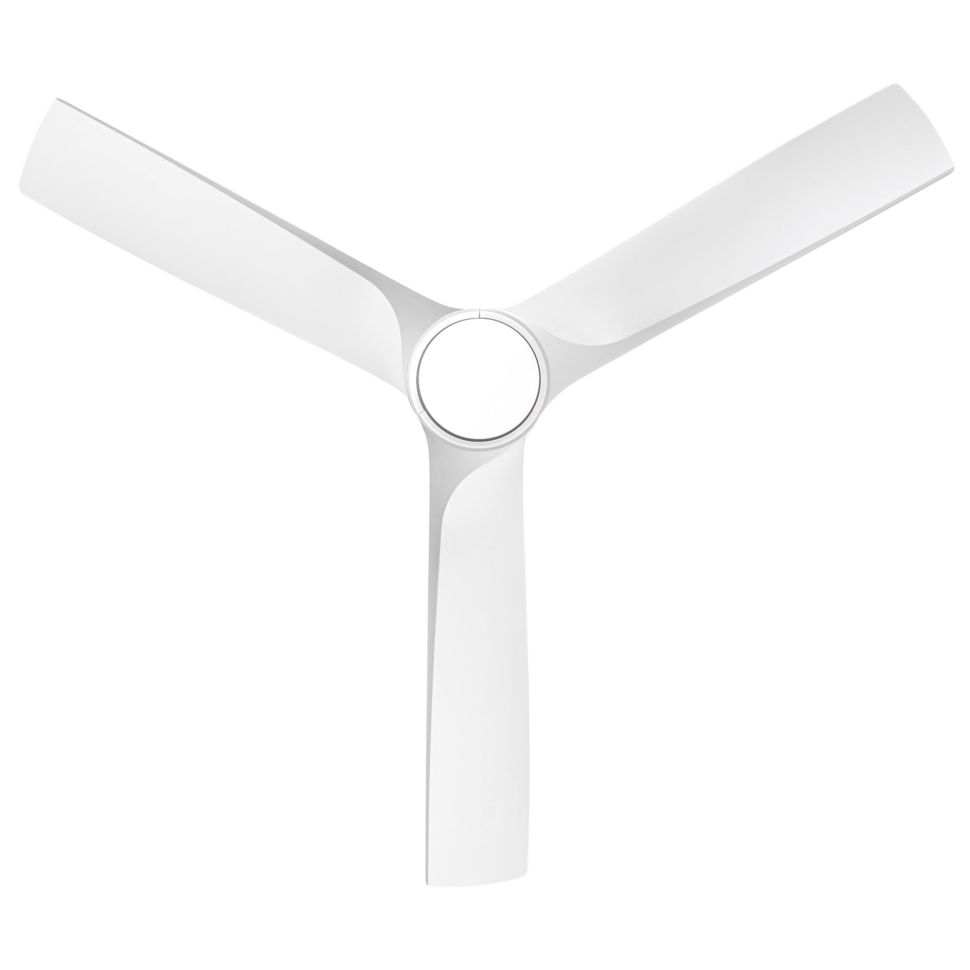 56 In.Intergrated Led Ceiling Fan With White Abs Blade White Abs