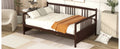 Full Size Daybed With Support Legs, Espresso Old Sku: Wf191900Aap Espresso Solid Wood