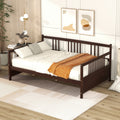 Full Size Daybed With Support Legs, Espresso Old Sku: Wf191900Aap Espresso Solid Wood