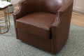 Coolmore Swivel Chair Living Room Chair Coffee Metal