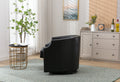 Coolmore Swivel Chair Living Room Chair Black Metal