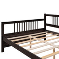 Full Size Daybed With Support Legs, Espresso Old Sku: Wf191900Aap Espresso Solid Wood