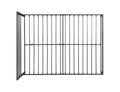 Queen Size Metal Bed Frame With Headboard Charcoal Grey Charcoal Grey Metal