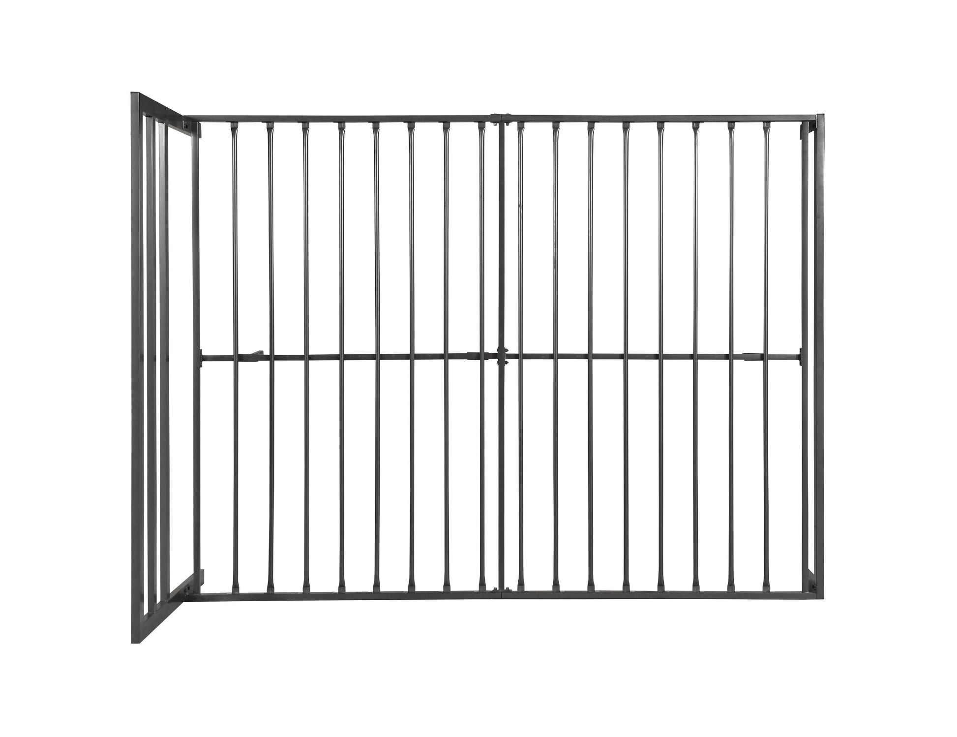 Queen Size Metal Bed Frame With Headboard Charcoal Grey Charcoal Grey Metal