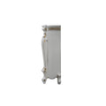 Picardy Fireplace Antique Pearl Finish Ac01345 Antique White Solid Wood Mdf