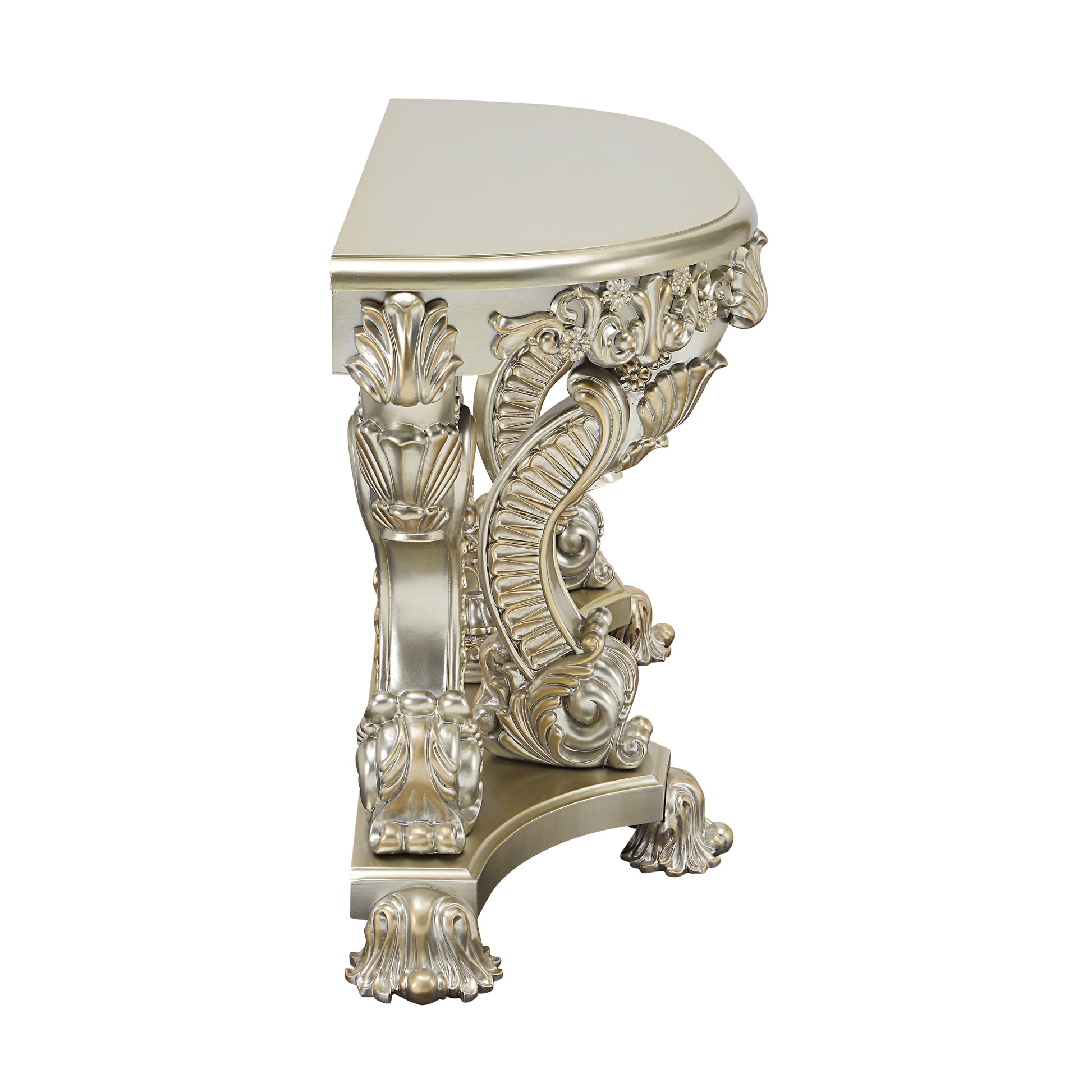 Sorina Sofa Table Antique Gold Finish Lv01216 Gold Mdf