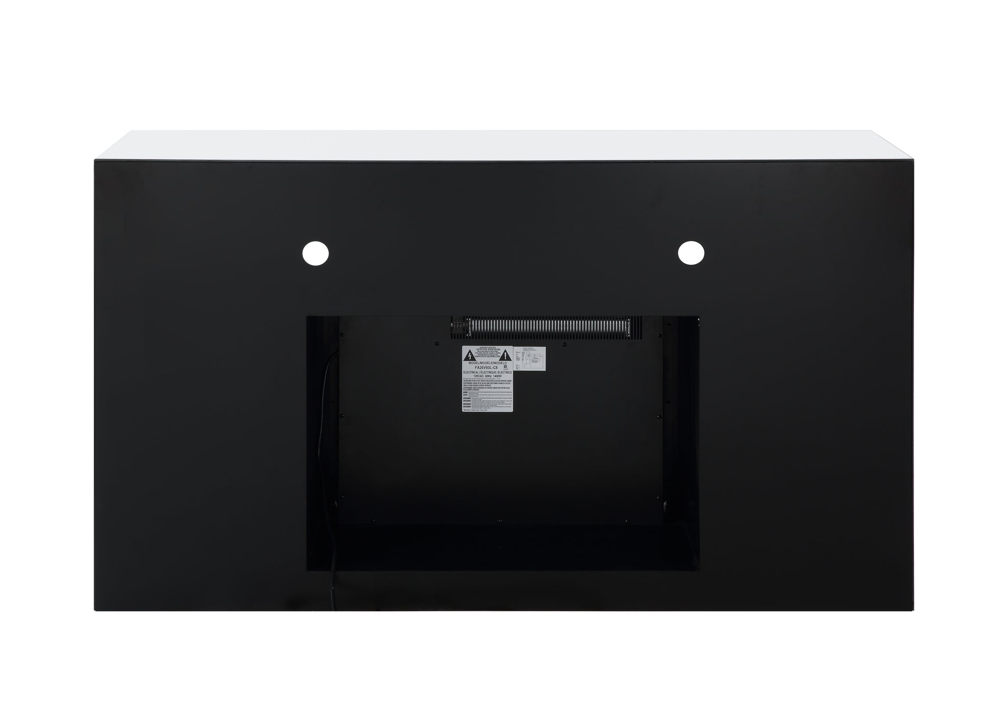 Noralie Tv Stand W Fireplace Mirrored & Faux Diamonds Lv00311 Silver Mdf