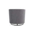 Coolmore Swivel Chair Living Room Chair Dark Gray Metal