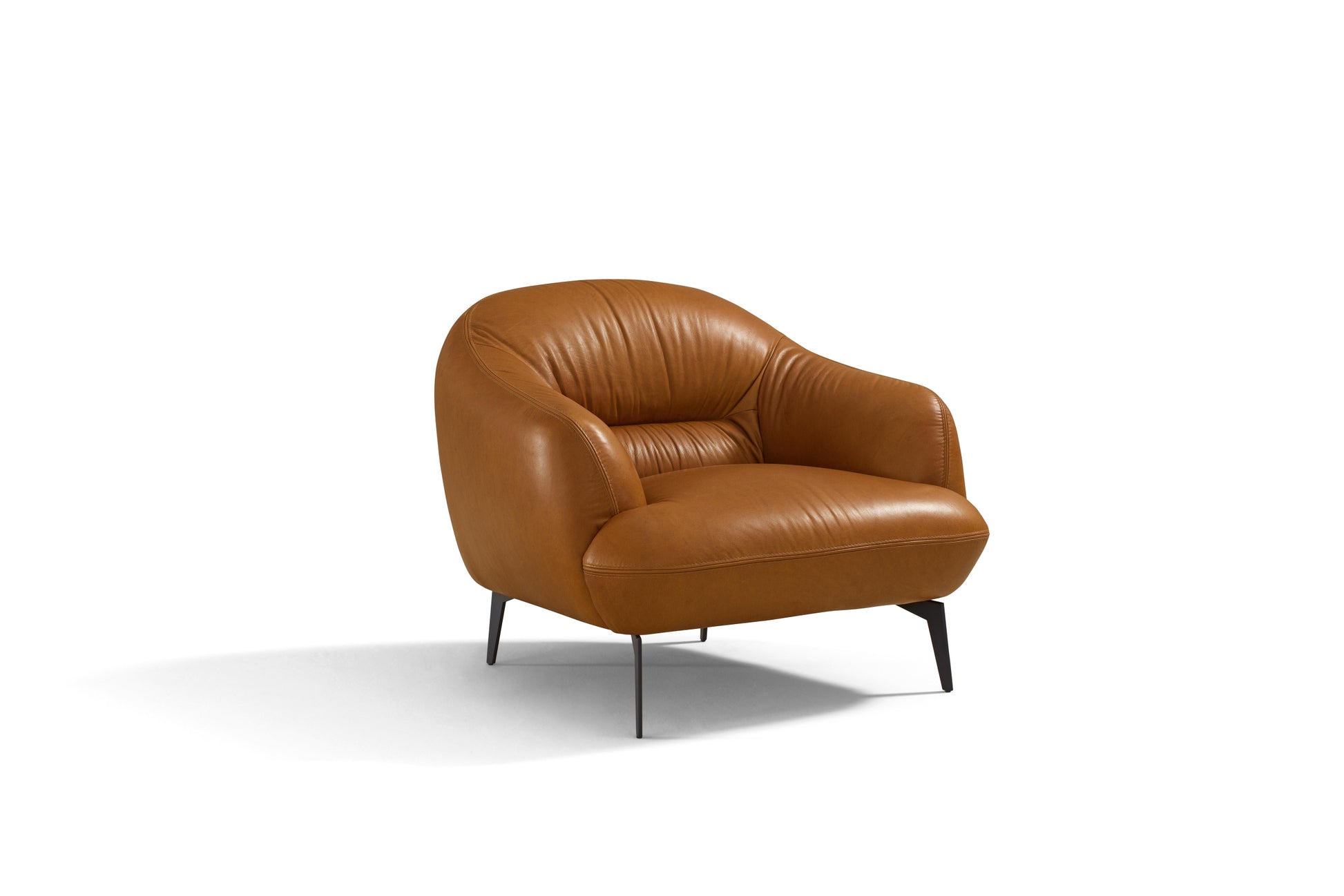 Leonia Chair Cognac Leather Lv00939 Brown Leather