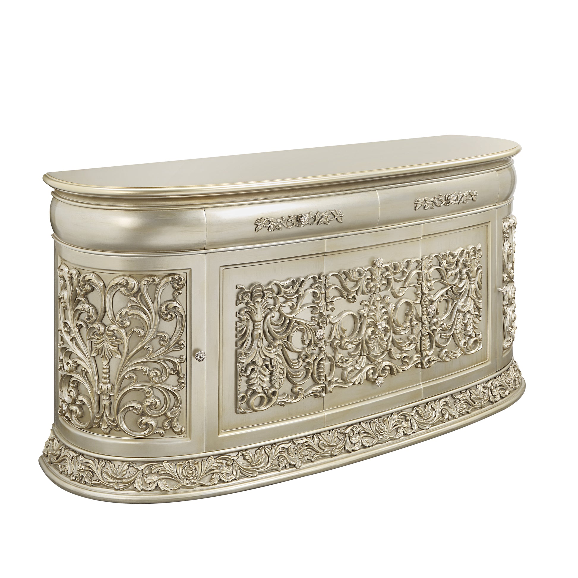 Sorina Dresser Antique Gold Finish Bd01244 Gold Mdf