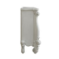 Versailles Fireplace Bone White Finish Ac01316 Antique White Solid Wood Mdf
