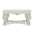 Adara Sofa Table Antique White Finish Lv01219 Antique White Mdf
